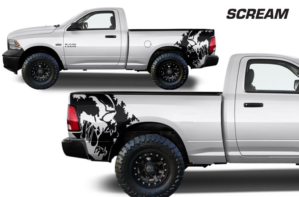 Custom Scream Body Graphics Decal Kit